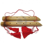 Flauta Feng Shui de Bambu - Estabilidade, Segurança E Paz