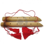 Flauta Feng Shui de Bambu - Estabilidade, Segurança E Paz