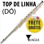Flauta Transversal C (dó) Prateada Fl03s com Case - Eagle