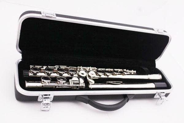 Flauta Transversal em C Prateada BFT-1S Benson