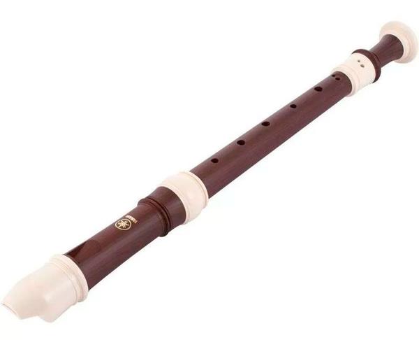 Flauta Yamaha Soprano Barroca YRS 312biii Made in Japan NF