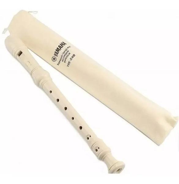 Flauta Yamaha Soprano Barroca. Yrs-24bbr