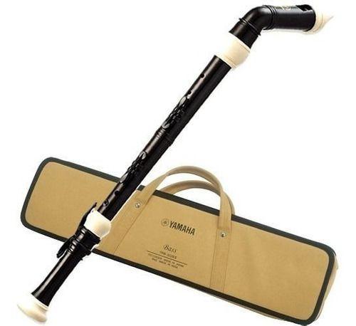 Flauta Yamaha Yrb-302ll Doce Baixo Barroca em F Resina Abs