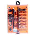 JAKEMY 52 em 1 Professional chave de fenda Set Kit Multi-ferramenta para telefones assistir PC manutenção eletrônica (Laranja)