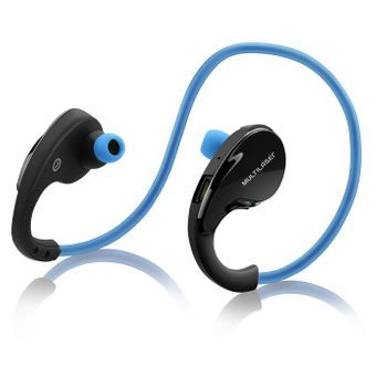 Fone de Ouvido Arco Sport Multilaser Bluetooth Azul - PH182 PH182