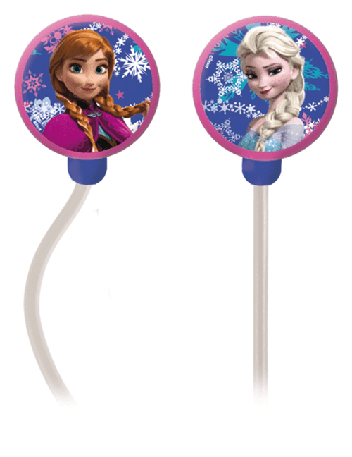 Fone de Ouvido Disney Frozen Multilaser Ph128 Branco e Rosa