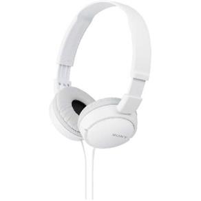 Fone de Ouvido Headphone Dobrável Branco - Mdr-Zx110/W