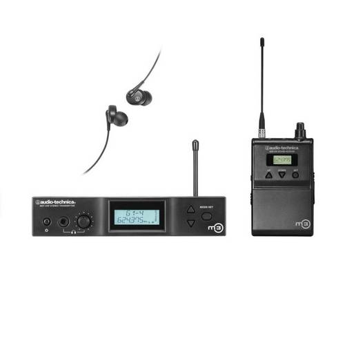Fone de Ouvido In Ear com Receptor M3m Audio Technica