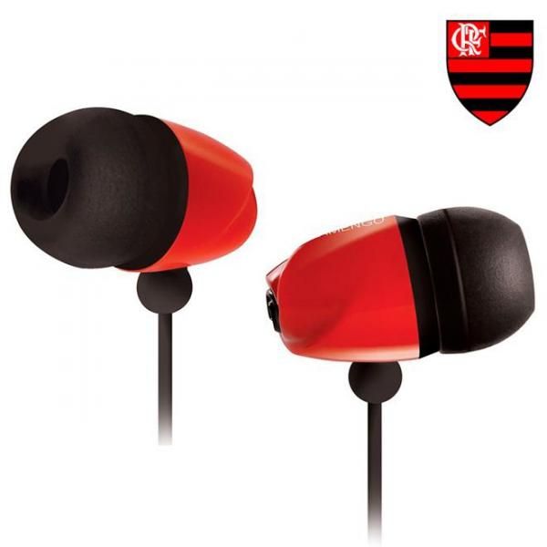 Fone de Ouvido Intra Auricular do Flamengo Sb-10/fla Waldman