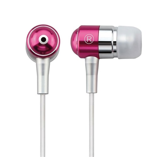 Fone de Ouvido Intra-Auricular Rosa com Microfone Multilaser