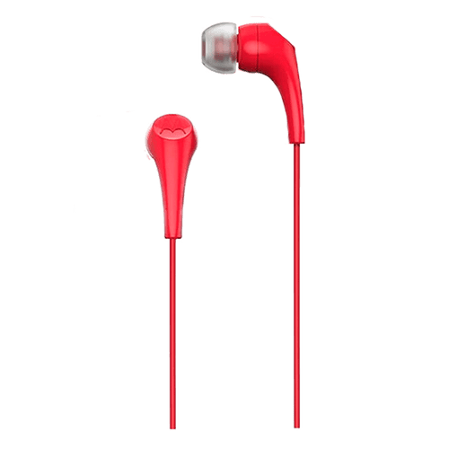 Fone de Ouvido Motorola Estereo Earbuds 2, Intra-auricular com Microfone - Vermelho