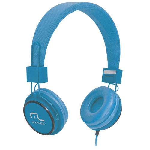 Fone de Ouvido Multilaser com Microfone Headfun Azul P2 - Ph089 - Ph089
