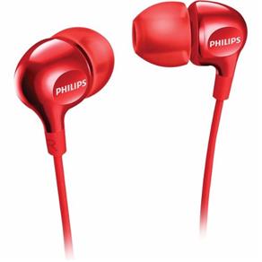 Fone de Ouvido Philips Intra Auricular SHE3700RD - Vermelho
