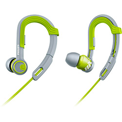 Tamanhos, Medidas e Dimensões do produto Fone de Ouvido Philips SHQ3300LF/00 Clip-On In Ear Verde/Cinza