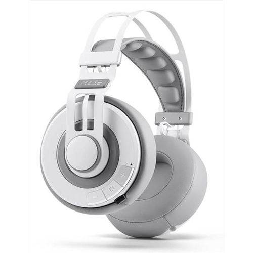 Fone de Ouvido Pulse Headphone Premium Bluetooth Large Branco