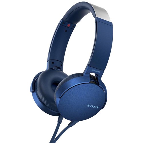 Fone de Ouvido Supra Auricular Sony Xb550 Azul