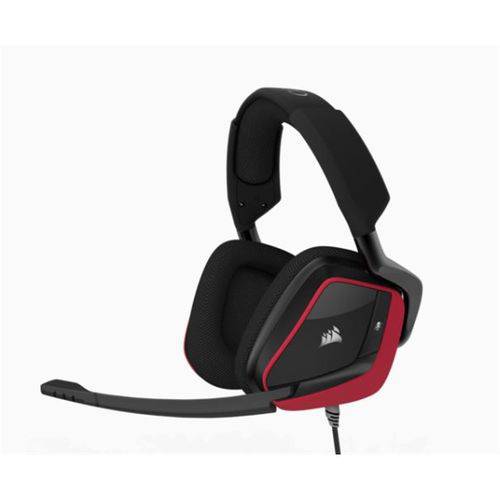 Fone Headset Corsair Premium Gaming Void Pro Surround Dolby 7.1 - Vermelho - Ca-9011157-ap