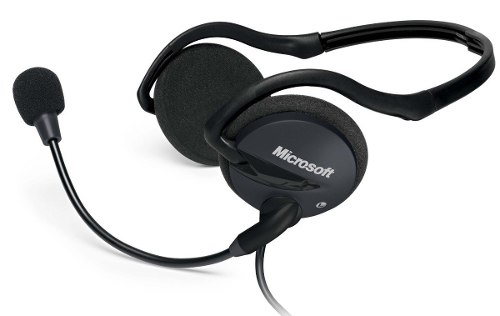 Fone Headset Microsoft Lifechat LX-2000 - com Microfone