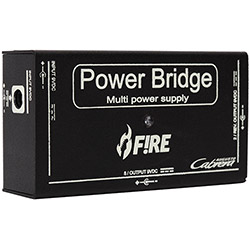 Fonte 10 Pedais Fire Power Bridge 9V Preta