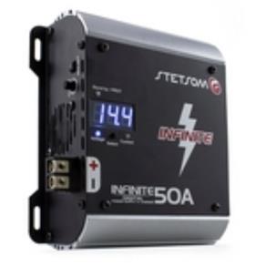 Fonte Automotiva Digital Stetsom Infinite 50 Amperes 14.4 V - Bivolt - Voltimetro e Amperimetro