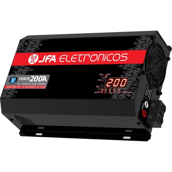 Fonte Automotiva JFA 200A SCI 10000W Bi Volt Automático