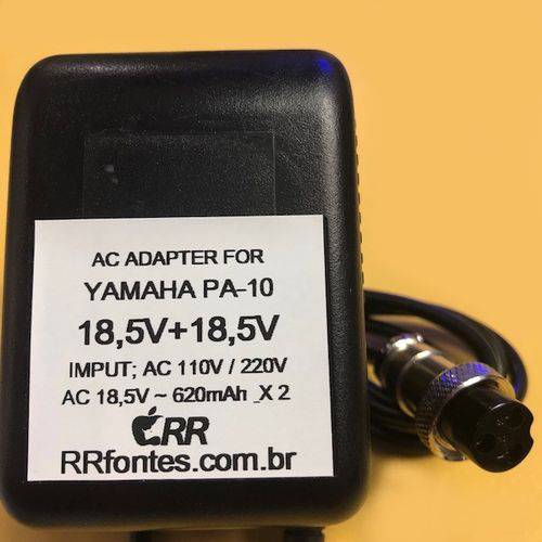 Fonte Carregador 18,5v para Mixer Mesa de Som Yamaha Pa10 Mg10c Mw10c Mw8cx Mg82cx Mg102 Mg8