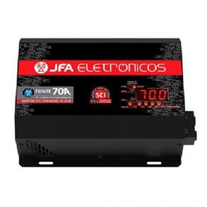 Fonte Jfa 70A Amperes Automotiva Sci Slim - 14.4 V - Bivolt