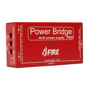 Fonte para 13 Pedais Fire Power Bridge Pro Vermelha