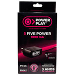 Fonte para 5 Pedais Power Play Five Power 9v P4 1000ma