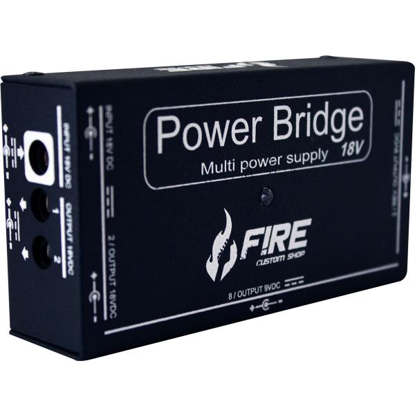 Fonte para Pedais Power Bridge 18V Preta 2021 Fire