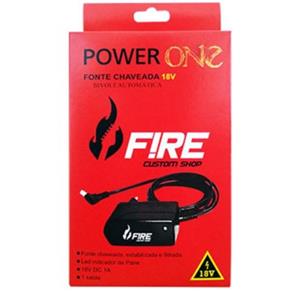 Fonte para Pedal 18V Power One 18V - Fire
