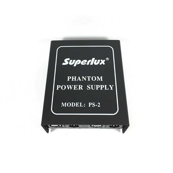 Fonte Phantom Power para Microfone Superlux PS2A