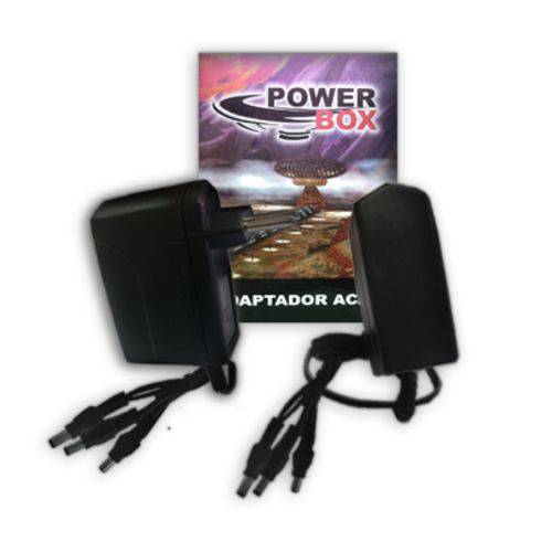 Fonte Power Box 9V 1 Amp 9 W 3 Pedais PB936