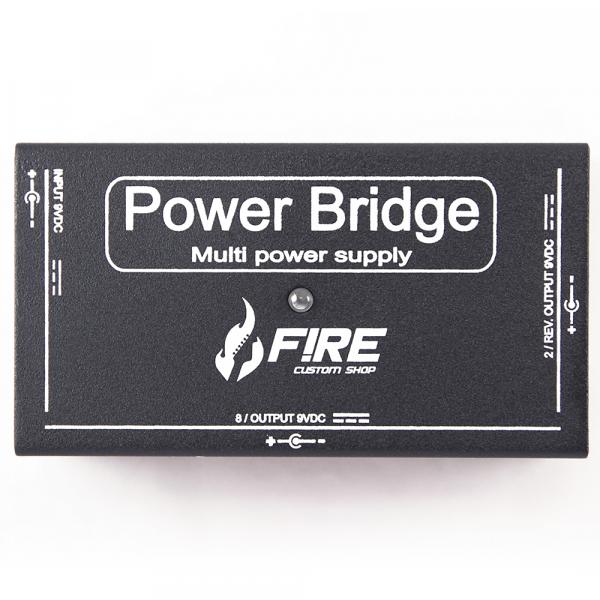Fonte Power Bridge 9V Preta - Fire Custom