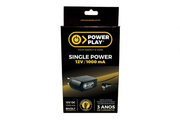 Fonte Power Play Single Power 12v 1000mA