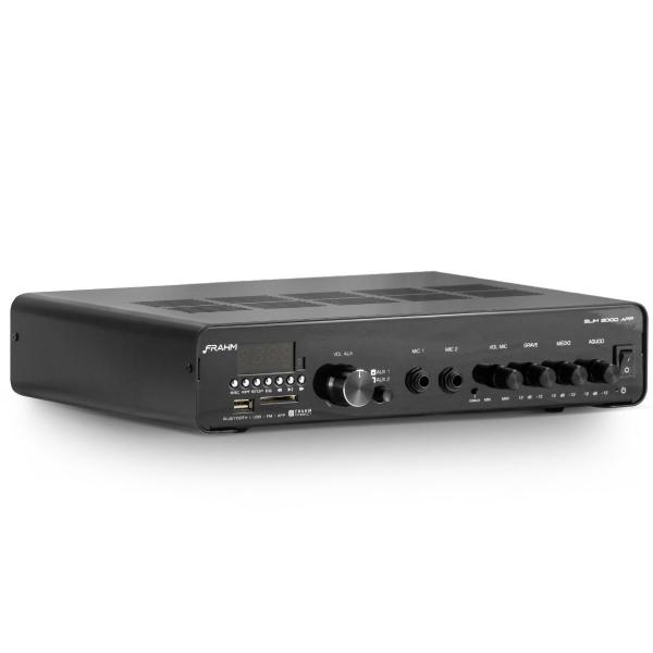 Frahm - Amplificador com BT/USB/SD/FM SLIM3000APP G2