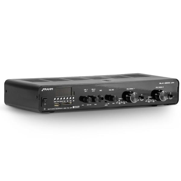 Frahm - Amplificador com BT/USB/SD/FM SLIM2500APP G2