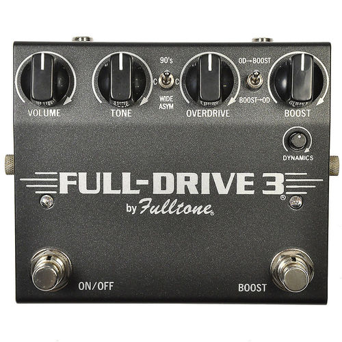 Fulltone Full-drive Iii Black Overdrive Boost