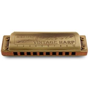 Gaita de Boca Diatônica Hering Harmônicas Vintage Harp 1923 em ( B ) 11020