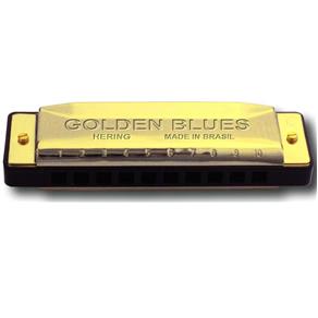 Gaita Harmônica Hering Diatônica 5020 Golden Blues - C (Dó)