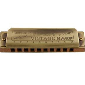 Gaita Vintage Harp 1923 20 Vozes Fa Sustenido Madeira