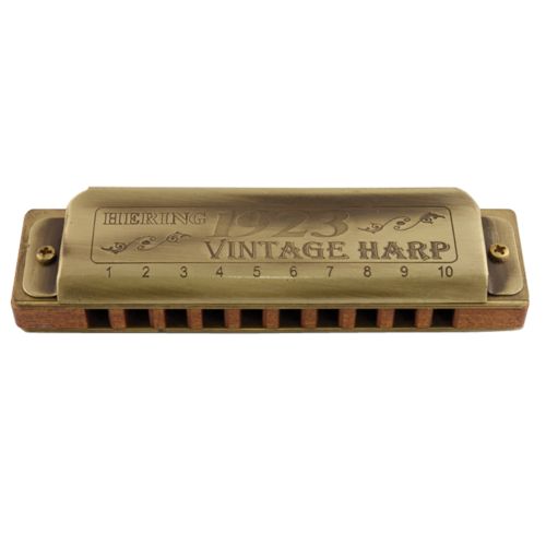 Gaita Vintage Harp 1923 20 Vozes Lab Madeira 1020ab Hering