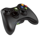 Gamepad - Microsoft Xbox 360 Wireless Controller - Preto - Nsf-00023 / Nsf-00027