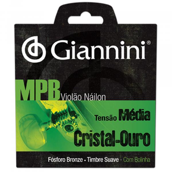 Genwg-encord. P/violao Nailon Cristal/ouro C/b - Giannini