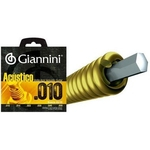 Giannini Encordoamento De Aço Violão Serie Acústica 0.10