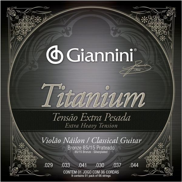 Giannini - Encordoamento para Violão Extra Pesada 85/15 GENWXTA