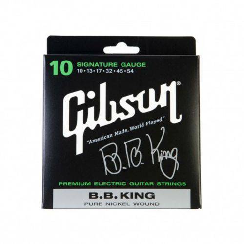 Gibson - Encordoamento Bb King Signature Seg Bbs 010.054