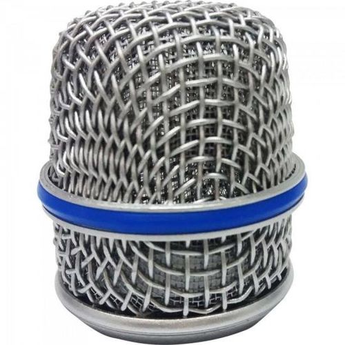 Globo Metalico para Microfone 47mm Btm57 Prata Mxt