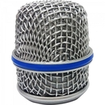 Globo Metálico Para Microfone 47mm Btm57 Prata Mxt