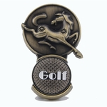 Golf Cap Clipe Comemorar Golf 12 Zodiac marcador Suprimentos Clipe magnético